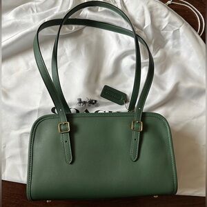 Coach Hunter Green Swing Zip